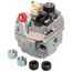 1/2" X 1/2" Slow Opening Gas Valve, w/ side tap (100,000 BTU)