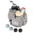 1/2" X 1/2" Slow Opening Gas Valve, w/ side tap (100,000 BTU)
