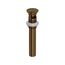 Push Drain With Overflow (French Brass)