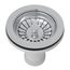Manual Basket Strainer Without Remote Pop-Up, 733APC (Polished Chrome)
