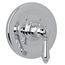 Thermostatic Trim Plate without Volume Control (Polished Chrome)