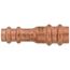 1/2" x 3/8" OD ACR Copper Press Reducing Coupling