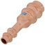 1/2" x 1/4" OD ACR Copper Press Reducing Coupling
