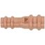 5/8" x 1/2" OD ACR Copper Press Reducing Coupling