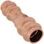 5/8" x 1/2" OD ACR Copper Press Reducing Coupling