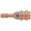 5/8" x 1/4" OD ACR Copper Press Reducing Coupling