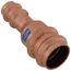 7/8" x 1/2" OD ACR Copper Press Reducing Coupling