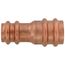 1-1/8" x 7/8" OD ACR Copper Press Reducing Coupling