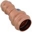 1-1/8" x 3/4" OD ACR Copper Press Reducing Coupling