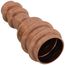 1-1/8" x 5/8" OD ACR Copper Press Reducing Coupling