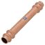 3/8" OD ACR Copper Press Extended Length Coupling, No-Stop