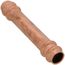 1/2" OD ACR Copper Press Extended Length Coupling, No-Stop