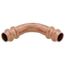3/8" OD ACR Copper Press Long Radius 90-Degree Elbow