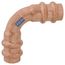 5/8" OD ACR Copper Press Long Radius 90-Degree Elbow