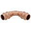5/8" OD ACR Copper Press Long Radius 90-Degree Elbow