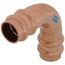 3/4" OD ACR Copper Press Long Radius 90-Degree Elbow
