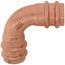 1-1/8" OD ACR Copper Press Long Radius 90-Degree Elbow