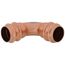 1-1/8" OD ACR Copper Press Long Radius 90-Degree Elbow