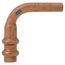1/4" OD ACR FTG x Copper Press 90-Degree Street Elbow