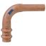 3/8" OD ACR FTG x Copper Press 90-Degree Street Elbow