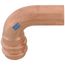1-1/8" OD ACR FTG x Copper Press 90-Degree Street Elbow