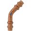 1/4" OD ACR Copper Press Long Radius 45-Degree Street Elbow