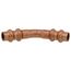 1/4" OD ACR Copper Press Long Radius 45-Degree Street Elbow