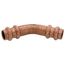 3/8" OD ACR Copper Press Long Radius 45-Degree Street Elbow