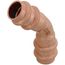 5/8" OD ACR Copper Press Long Radius 45-Degree Street Elbow