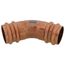1-3/8" OD ACR Copper Press Long Radius 45-Degree Street Elbow