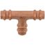 1/2" OD ACR Copper Press Tee