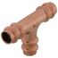 1/2" OD ACR Copper Press Tee