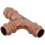 1/2" OD ACR Copper Press Tee