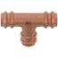 7/8" OD ACR Copper Press Tee