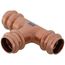 7/8" OD ACR Copper Press Tee