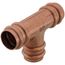 1-1/8" OD ACR Copper Press Tee