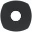 Stryke Shower Flange - 14S/17S/17T Shower (Matte Black), RP100370BL