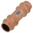 1/2" OD ACR Copper Press Coupling, Staked Stop