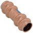 5/8" OD ACR Copper Press Coupling, Staked Stop