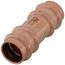3/4" OD ACR Copper Press Coupling, Staked Stop