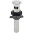 Metal Push-Pop w/ Overflow (Chrome), RP101630PC