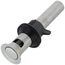 Metal Push-Pop w/ Overflow (Chrome), RP101630PC