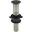 Venetian Bronze Metal Drain Assembly for Lavatory Sink - Push Pop-Up w/ Overflow, RP101630RB