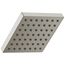 Modern Square Shower Head (Stainless)