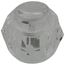 Clear/Chrome Acrylic Knob Handle Kit For Single Handle Lavatories, RP17449