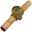 3/4" OD FTG Hermetically Sealed Sight Glass Moisture Indicator