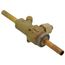 3/8" OD FTG Cyclemaster Multi-Split Ball Valve w/ Access Port