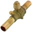 7/8" OD FTG Cyclemaster Multi-Split Ball Valve w/ Access Port