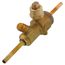 1/4" OD FTG Cyclemaster Multi-Split Ball Valve w/ Access Port & Insulation