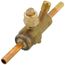 3/8" OD FTG Cyclemaster Multi-Split Ball Valve w/ Access Port & Insulation